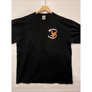 Vintage 90s Anvil vulgar Bike Week graphic tee